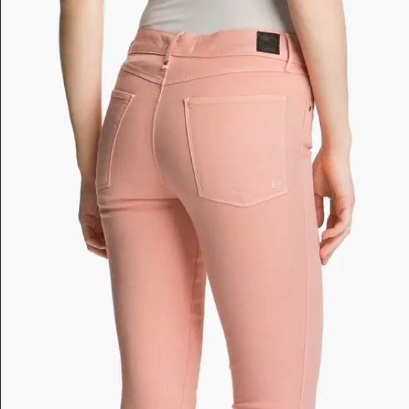 Habitual Grace Hi Rise Skinny jeans in pink - Picture 2 of 7